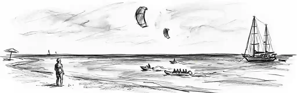Kitesurfing impression of Klein Curacao