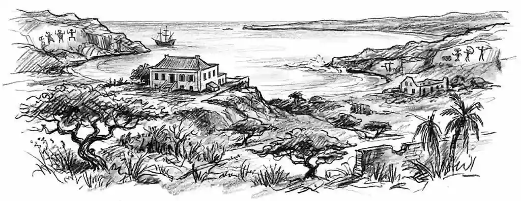 Guide 2 Impression of the history of the St. Joris Bay Curaçao